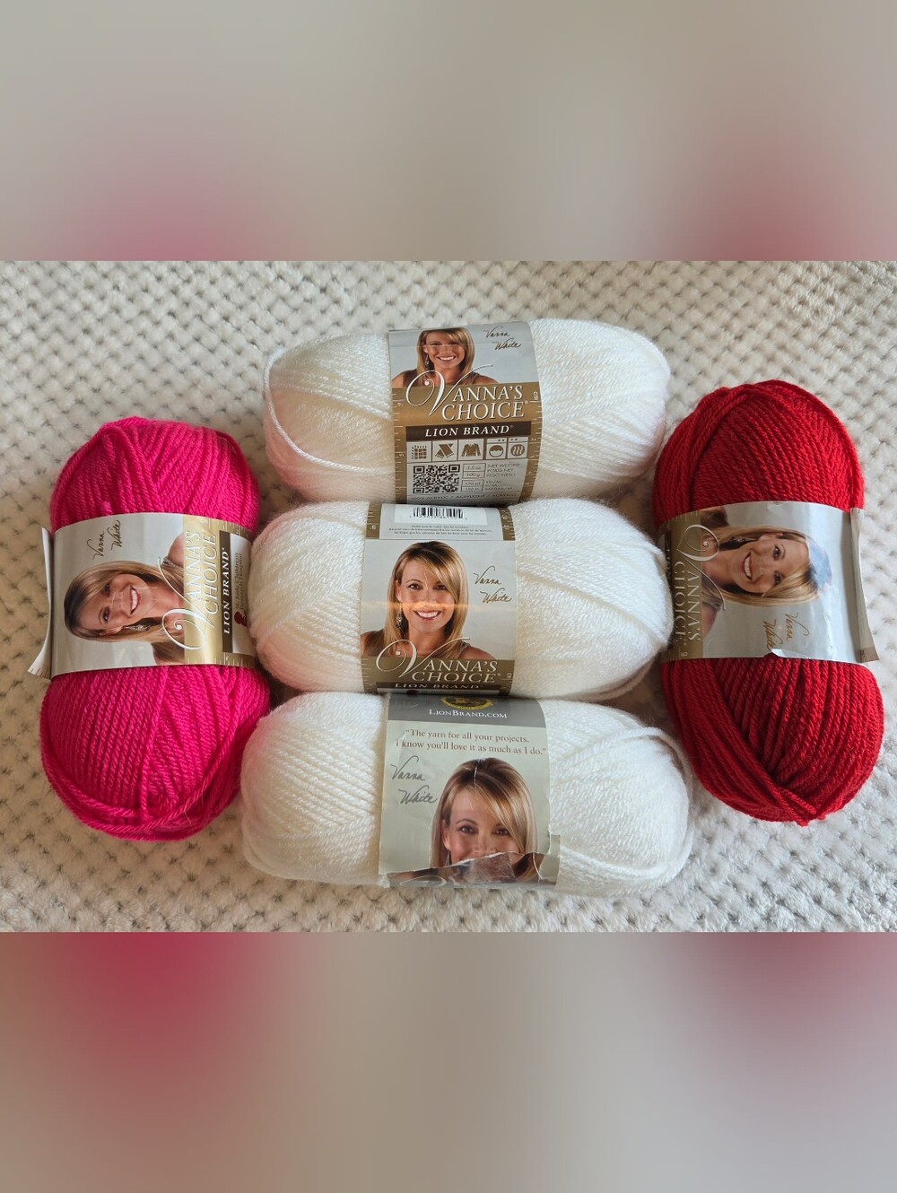 LION BRAND YARN VANNA'S CHOICE